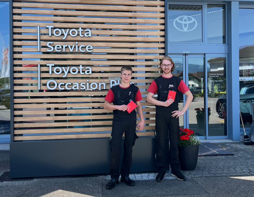 Lehrabschluss - herzliche Gratulation!