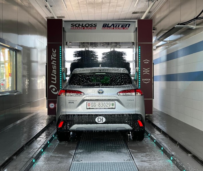 Neueröffnung Waschanlage